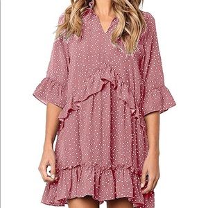 Ruffle Polka Dot Dress